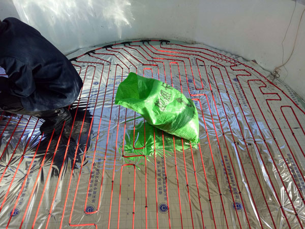 碳纖維地暖施工案例